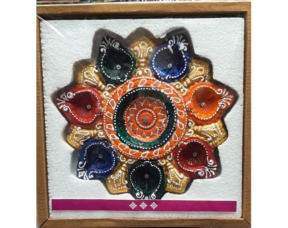 Diwali Diya (Clay) (Round)